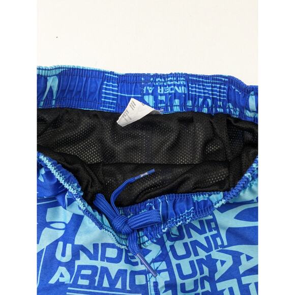 Under Armour Blue Swim Shorts Boys Large - Picture 5 of 5